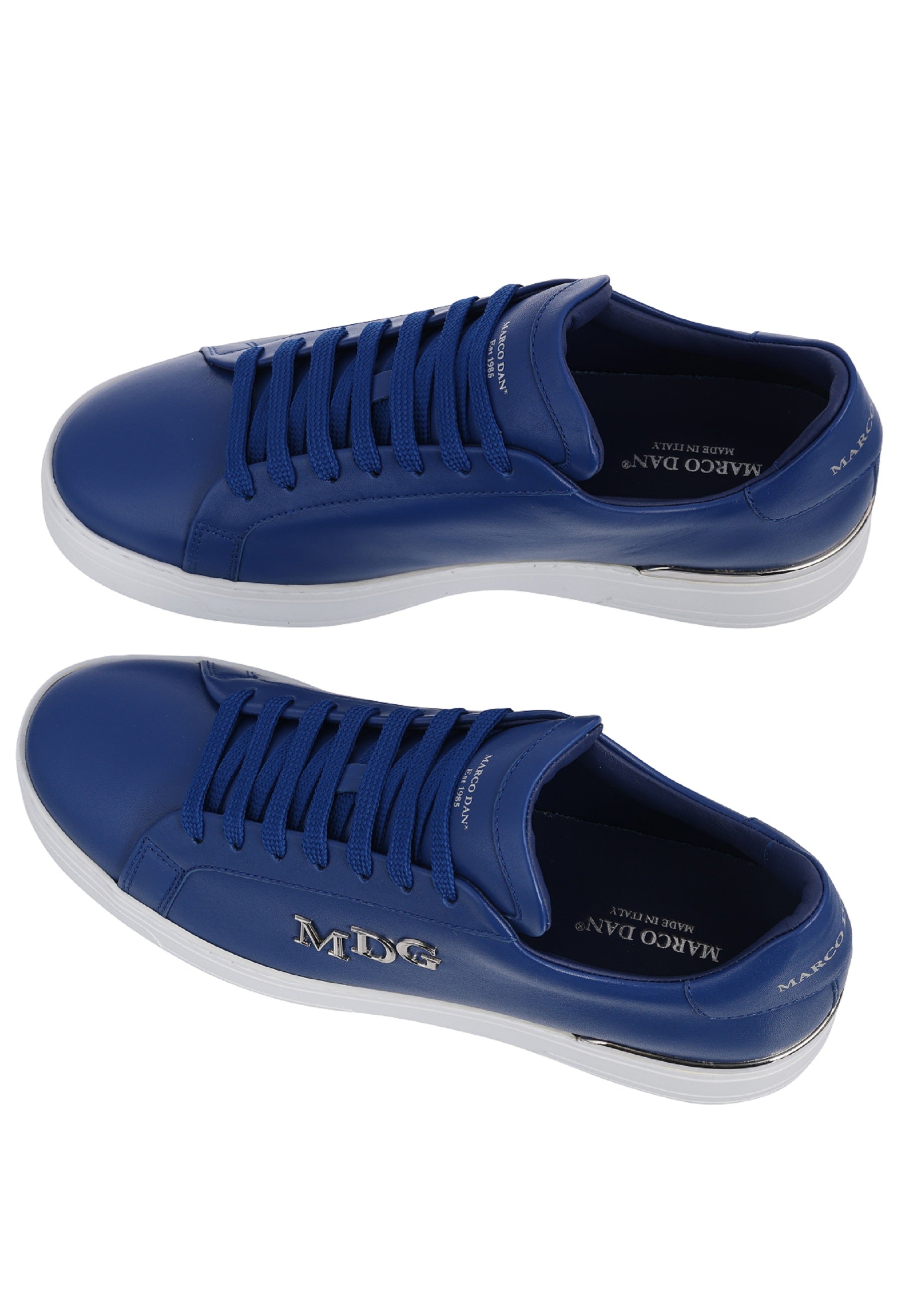 Baskets basses homme bleu