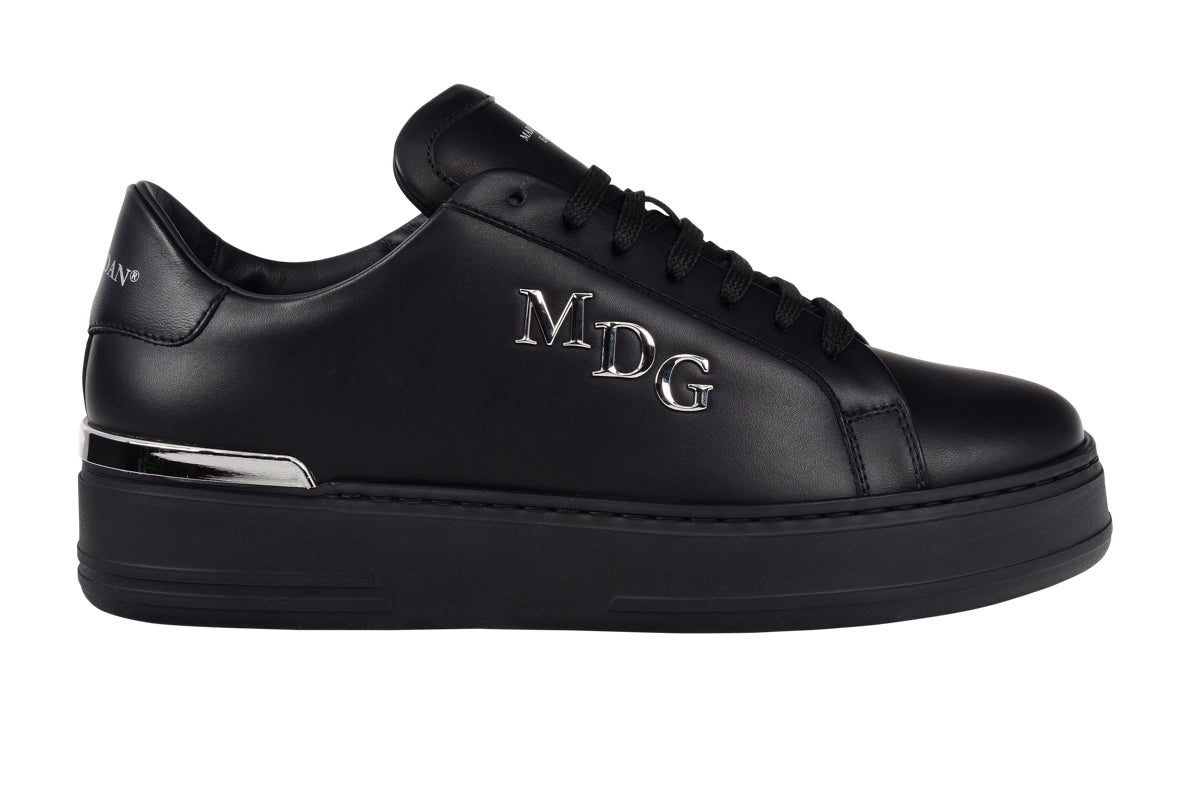 Lo-top sneakers kvinder sorte