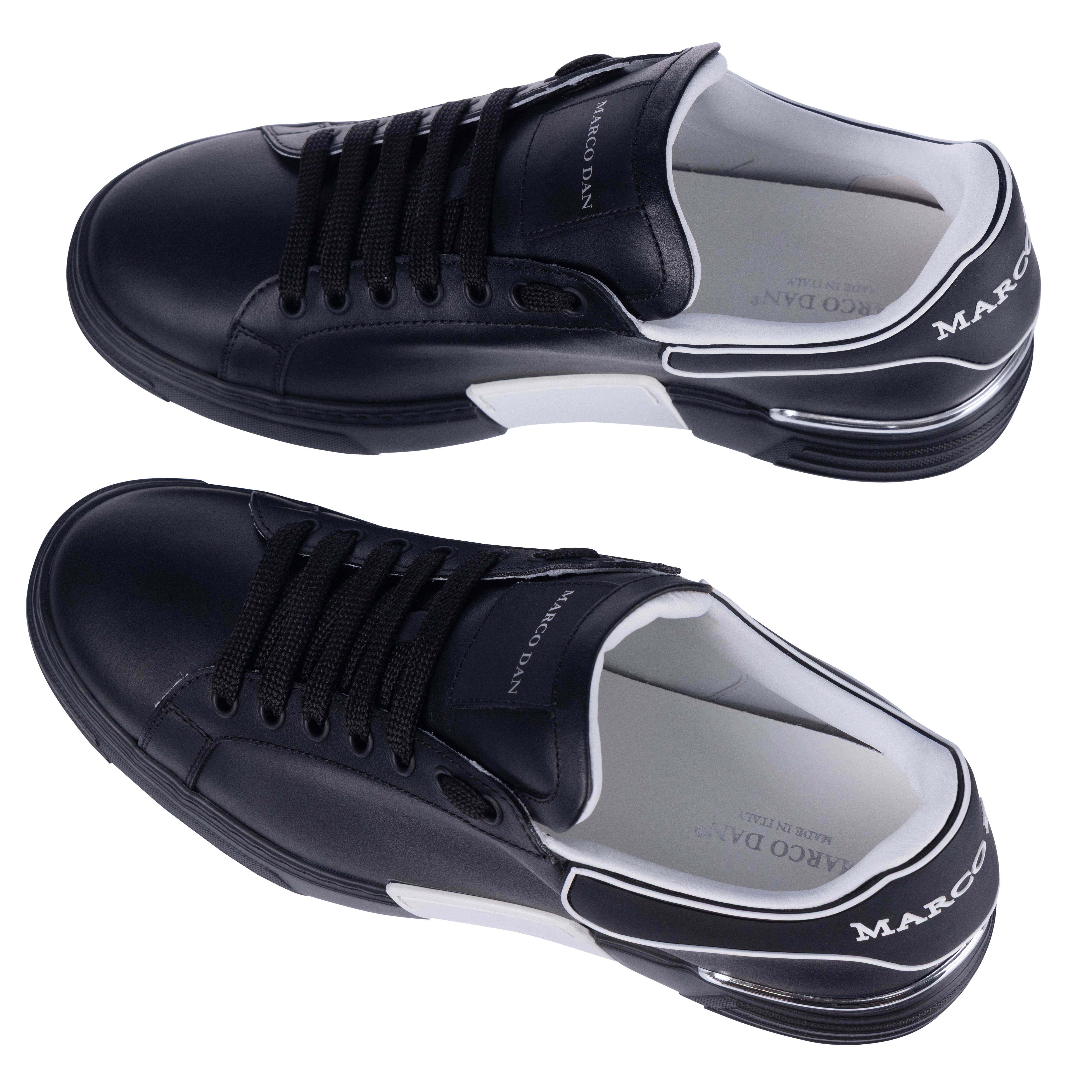Lo-Top Sneaker Twin Colour Black-White