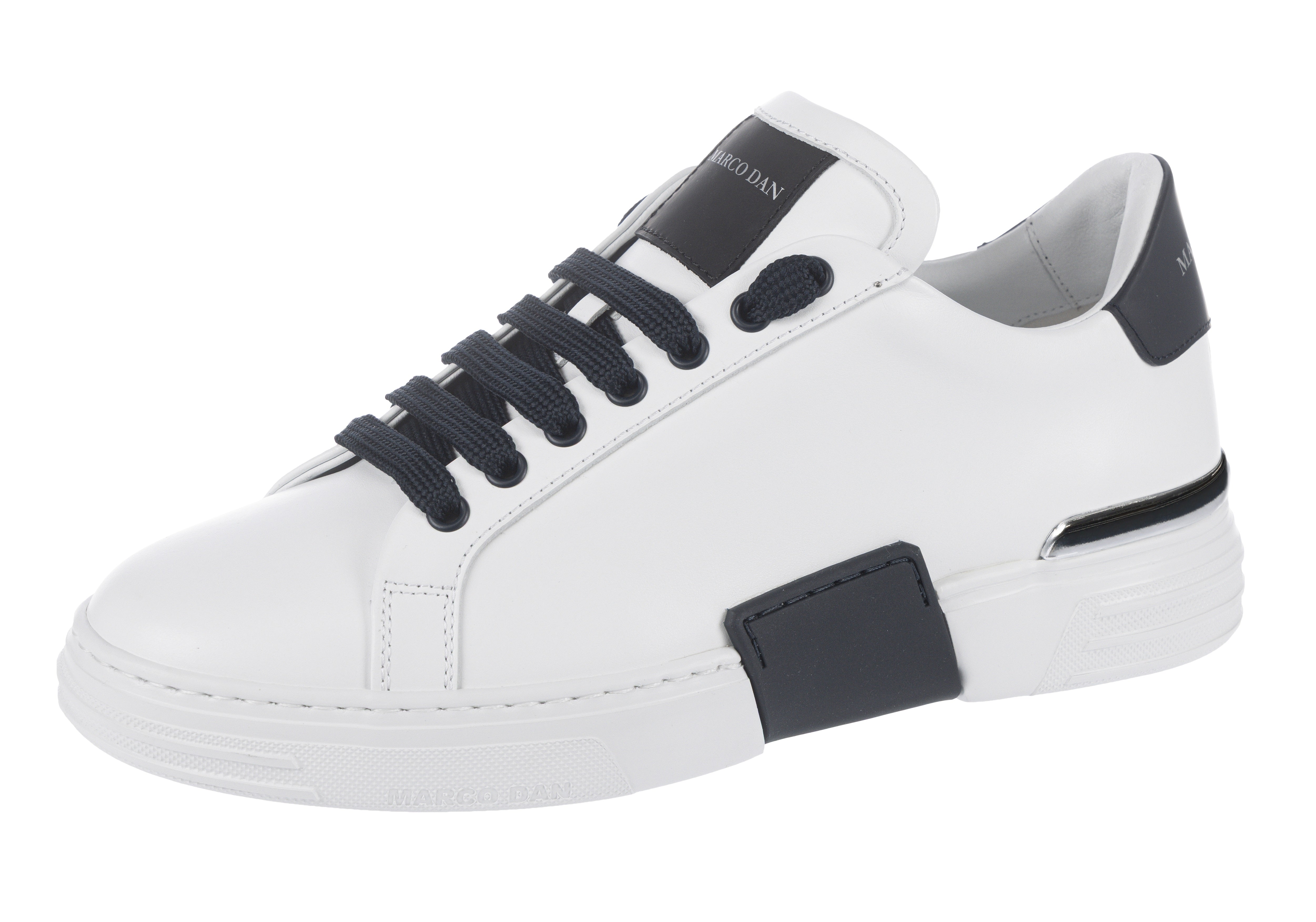Lo-Top Sneaker Twin Colour White DarkBlue