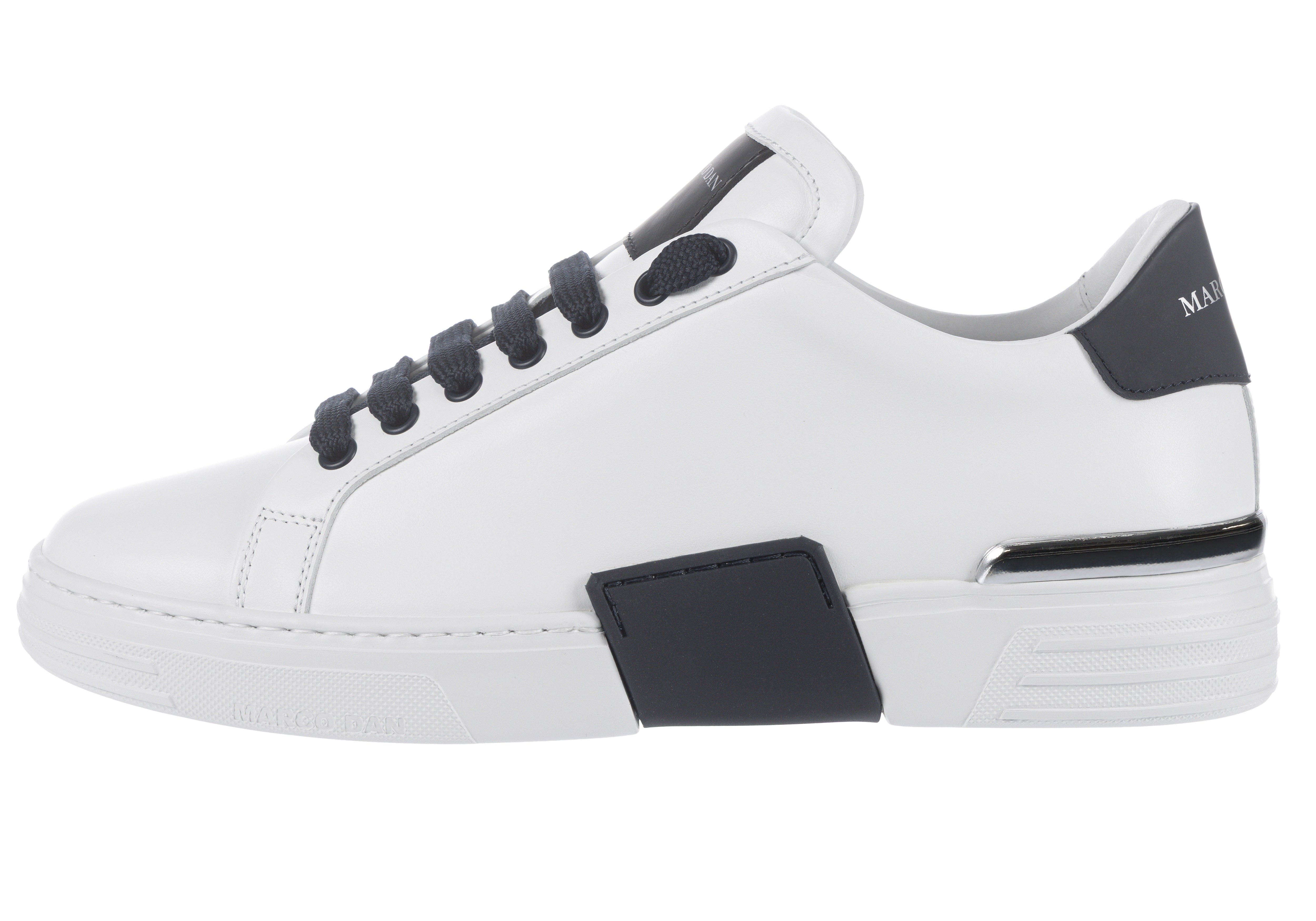 Lo-Top Sneaker Twin Colour White DarkBlue